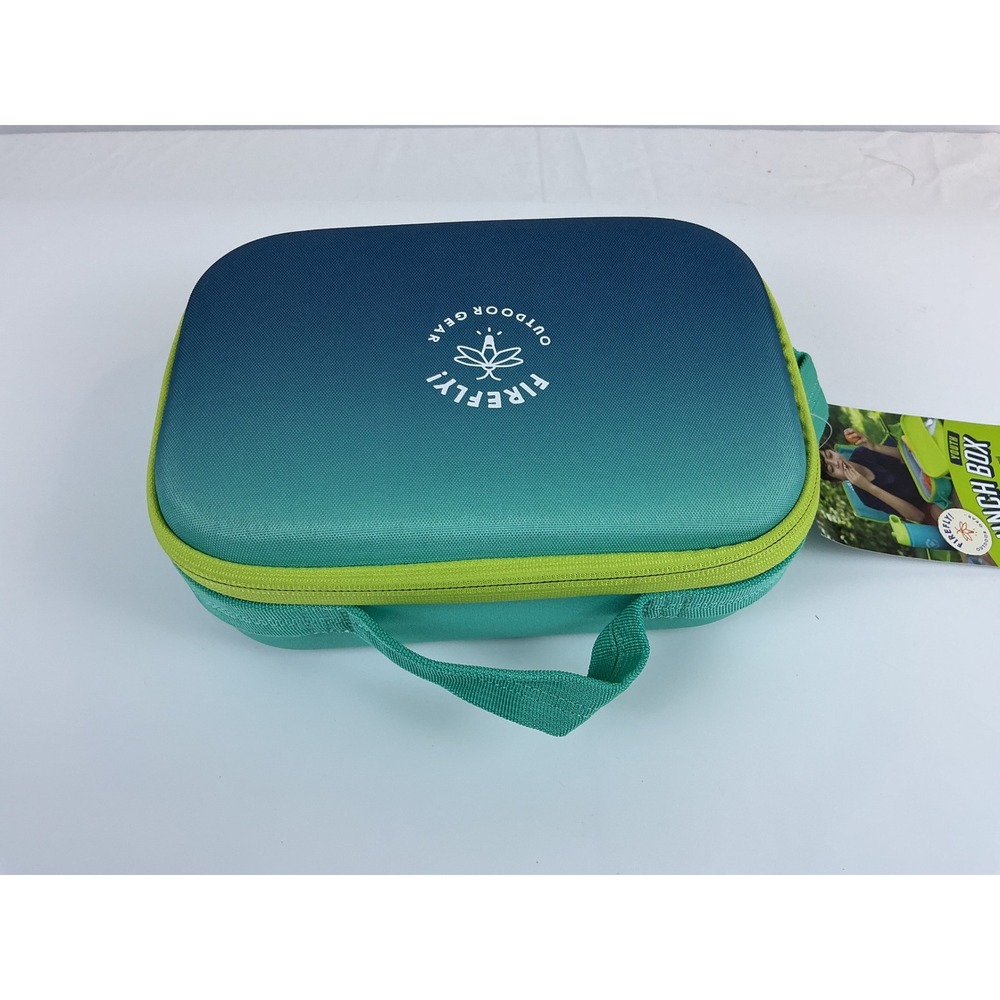 NEW Firefly! Outdoor Gear Youth Lunch Box Insulated BPA Free Durable Blue Green‎